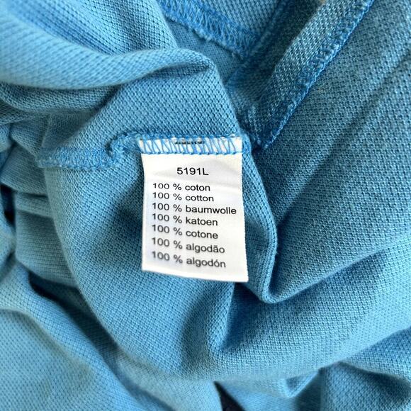 Men’s Vintage Lacoste Polo Shirt – XL – Big Gator – Preppy - Picture 10 of 11